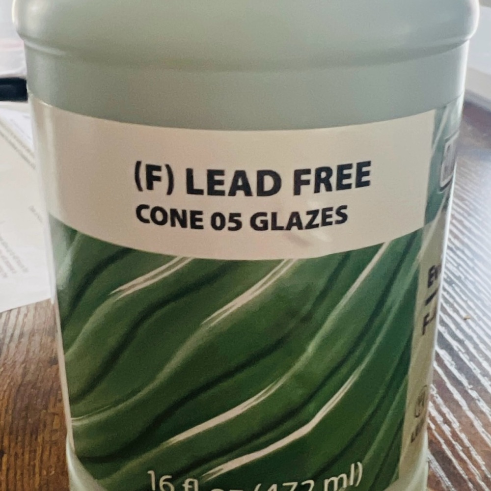 AMACO F-43 Evergreen Low Fire Ceramic Glaze – Pint (16oz / 472 ml)